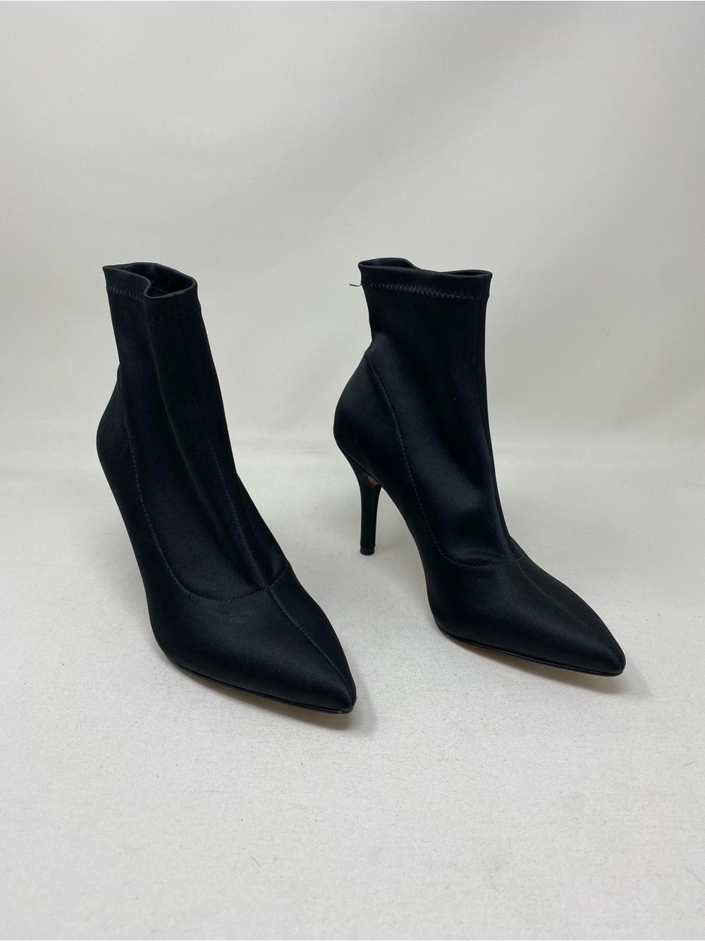 INC International Concepts Black Pointed Sock Zete Bootie Size 5